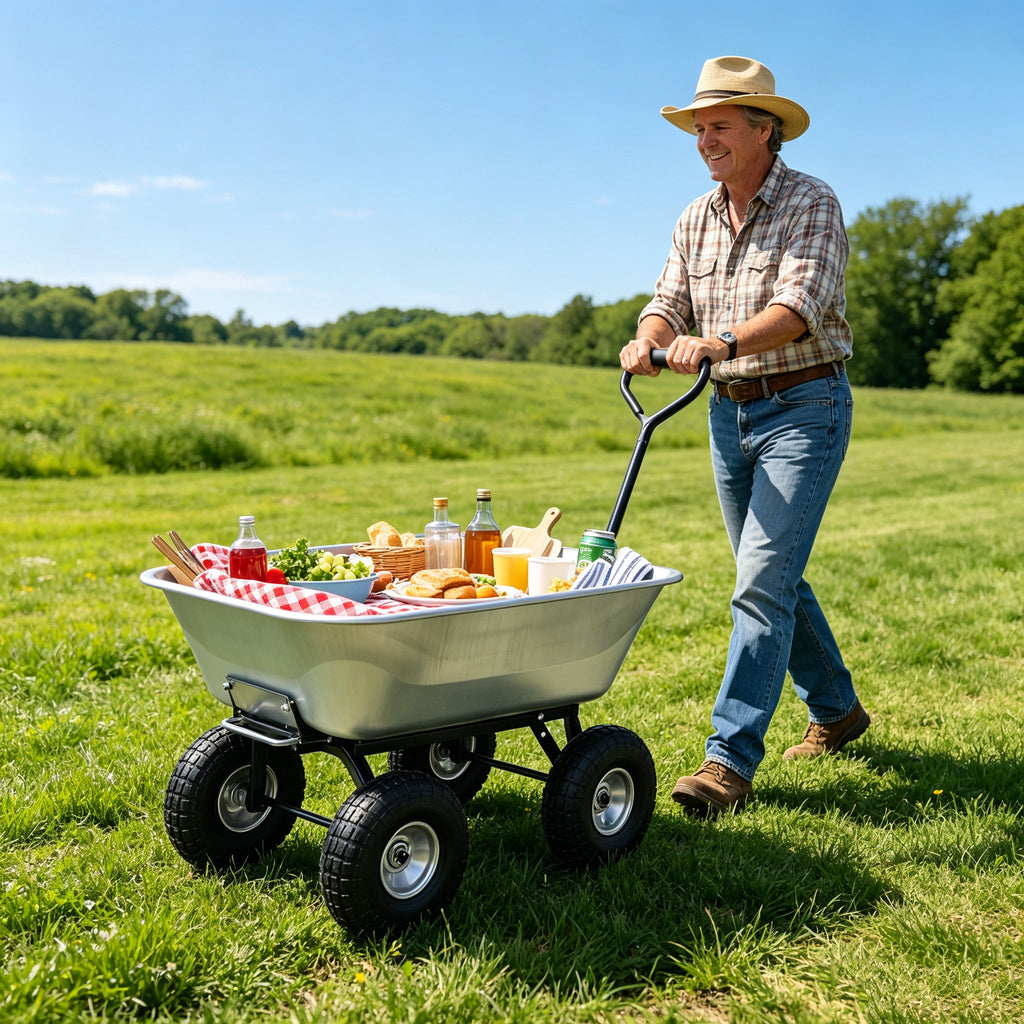 Folding Poly Garden Dump Truck