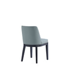 Upholstered Dining Chair Set with Solid Beech Frame - Dark Gray or Gray
