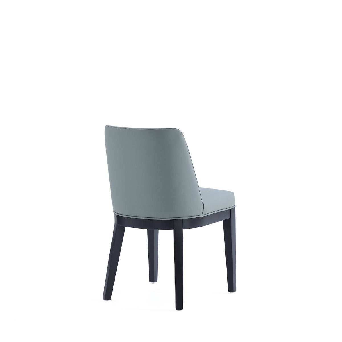 Upholstered Dining Chair Set with Solid Beech Frame - Dark Gray or Gray