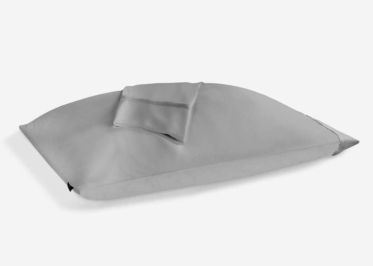 Dri-Tec King Pillowcase Set with Moisture Wicking - Grey