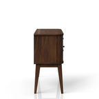 Cherry Server with 2 Drawers and 2 Cabinets - Solid Wood & MDF