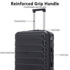 3 Pieces Set Spinner Wheel Luggage With Combination Lock