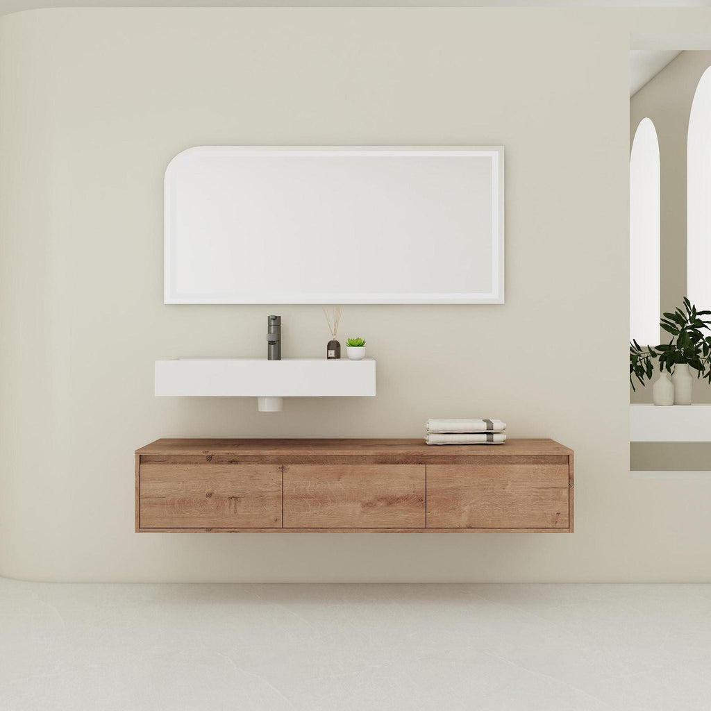 Modern Wall Mounted Bathroom Vanity