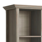 Amherst Cube Storage Bookcase with Large Cubbies - Dark Brown, Dark Gray, or White