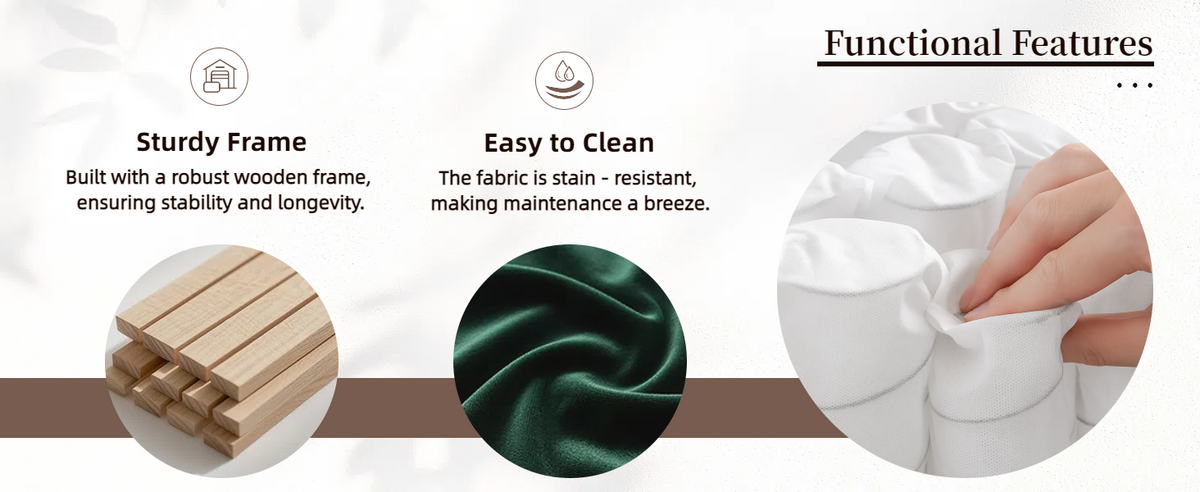 Luxury Emerald Sofa