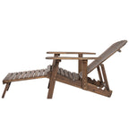 Malibu Adirondack Chair with Foldable Design - Acacia Wood
