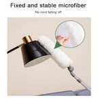 Long Handle Duster With Extension Bar - White