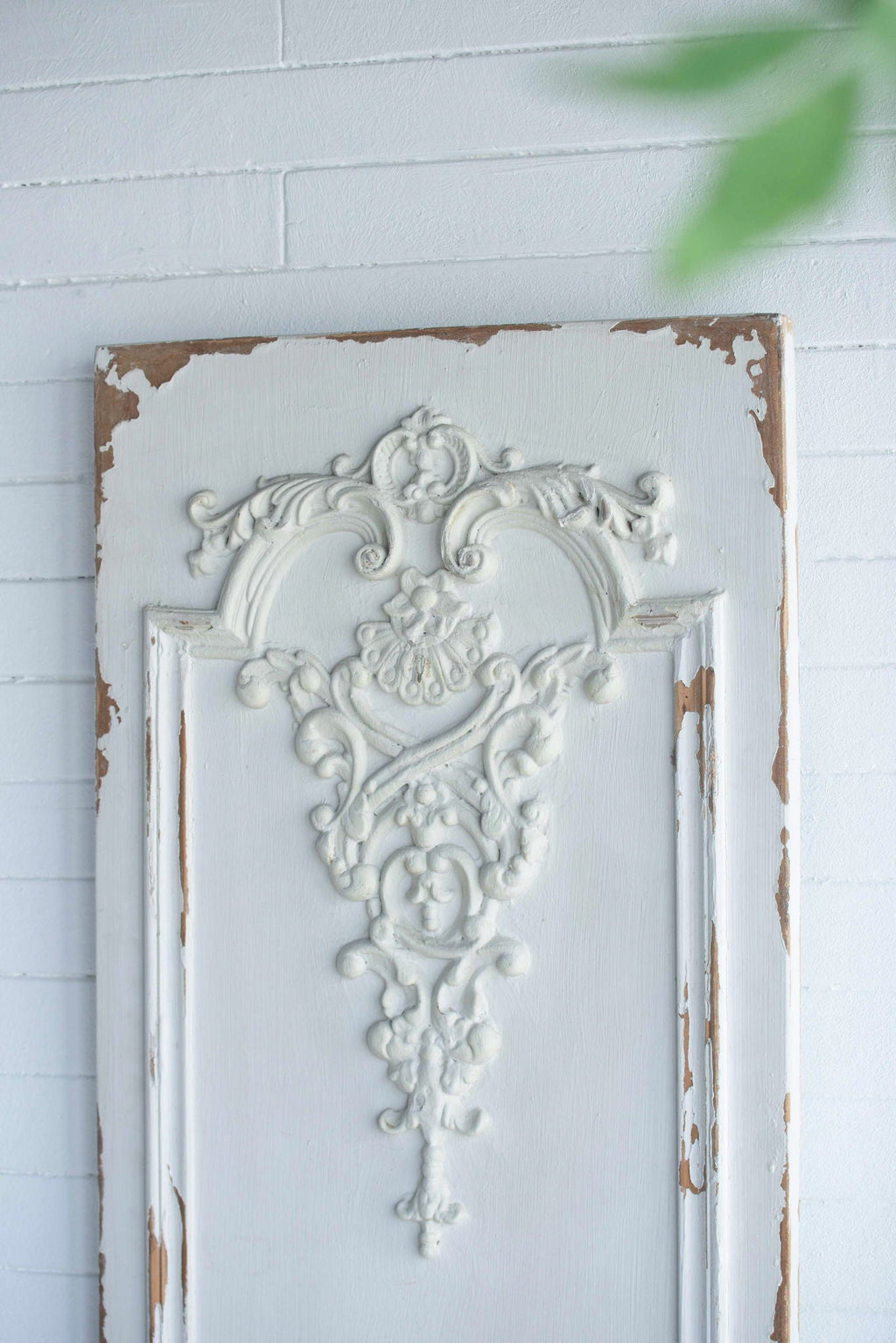 Large Wooden Rectangle Hanging Panels - Set of 3, White
