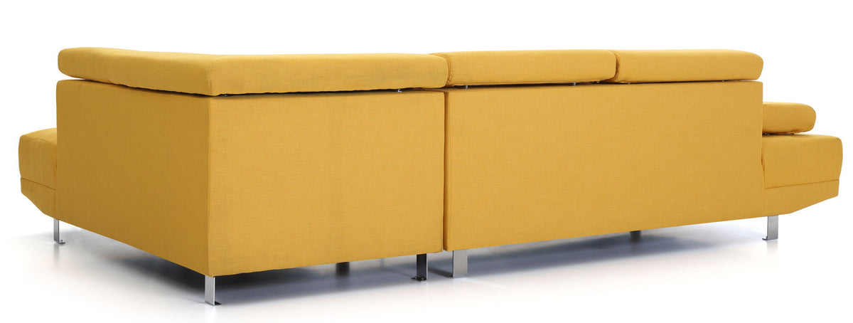Comfort Stationary Sectional with Adjustable Features - Multiple Colors