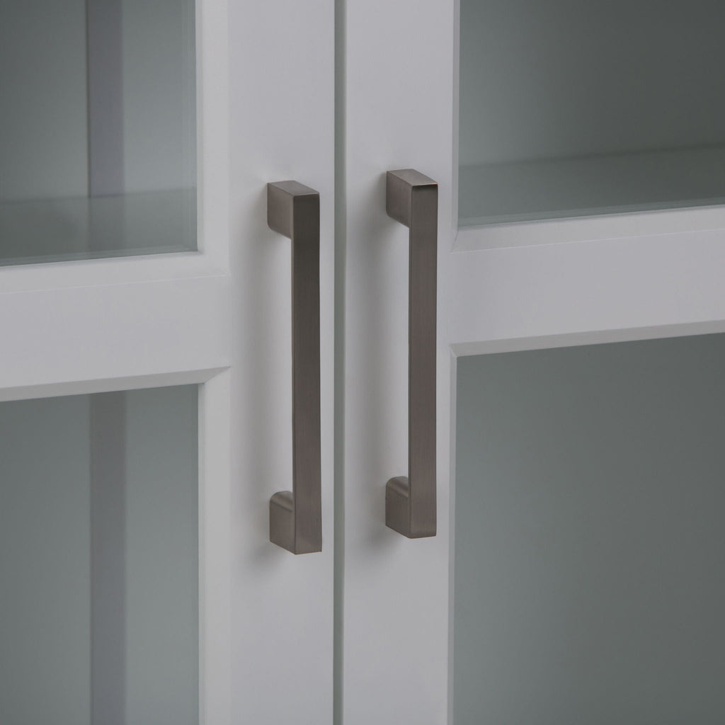Avington 2 Door Wall Cabinet with Cubbies - Pure White