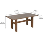 7-Piece Oval Rubberwood Dining Set with Upholstered Chairs