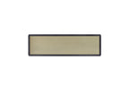Console Table With Metal Insets - Black