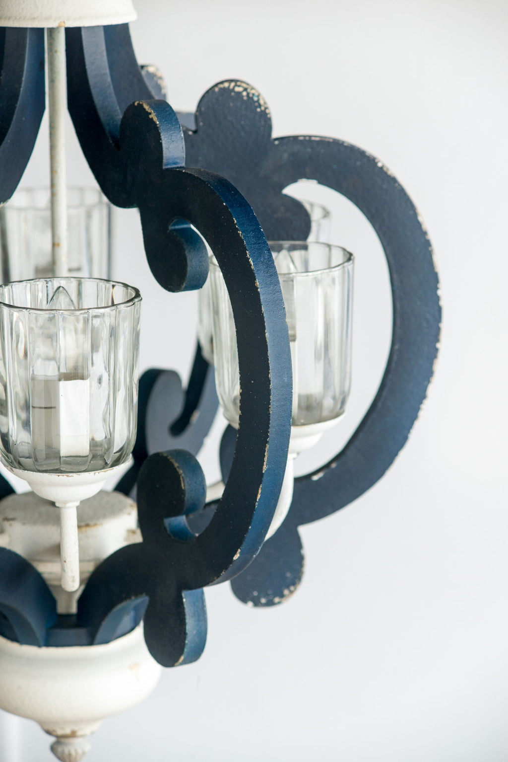 Wood Chandelier 6 Light Farmhouse Pendant Lighting