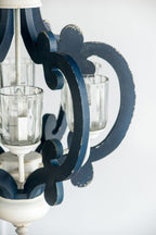 Wood Chandelier 6 Light Farmhouse Pendant Lighting