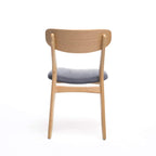 Upholstered Chenille Dining Chair Set of 2