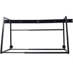 Heavy Duty Adjustable Garage Wall Multi-Tire Rack Storage with 400 lb Capacity - Black