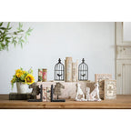 Multi-Color Book Boxes Set of 4 with Elegant Floral Design