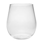 BPA-Free Plastic Bar Glasses Set of 4 with Unbreakable Strength - Clear
