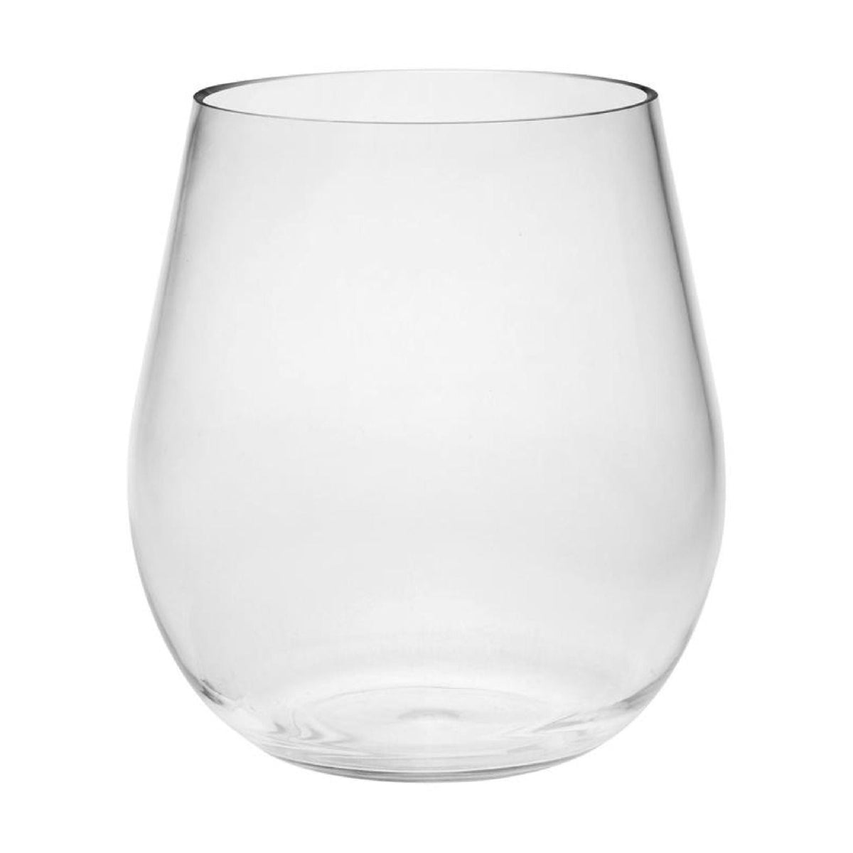 BPA-Free Plastic Bar Glasses Set of 4 with Unbreakable Strength - Clear