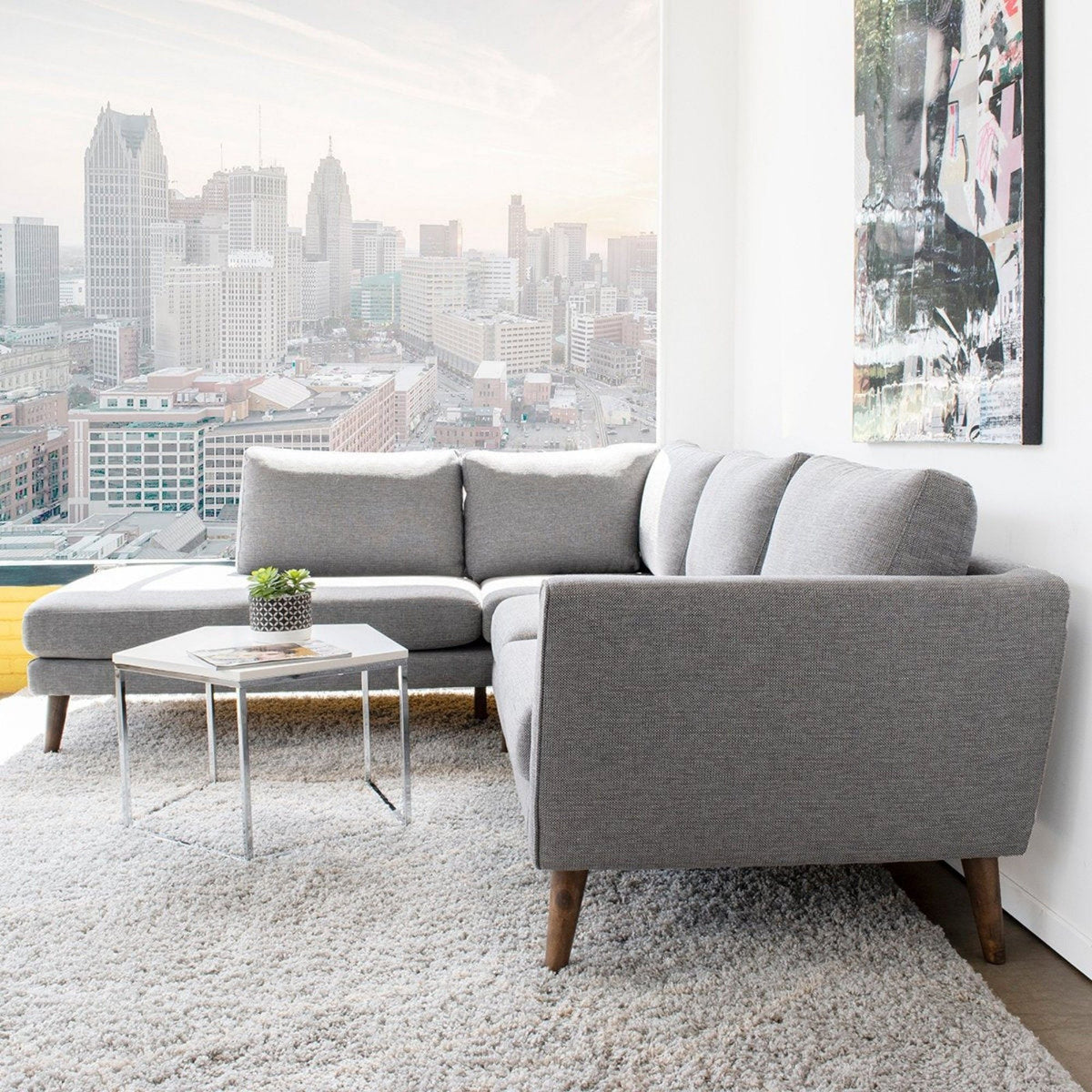 Benson Sectional Sofa With Chaise - Multiple Colors