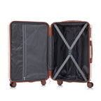3-Piece ABS Spinner Wheel Luggage Set