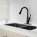 Kitchen Faucet with Pull Out Sprayer - Oil-Rubbed Bronze