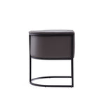 Cosmopolitan Dining Chair with Geometric Metal Frame - Multiple Colors