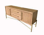 Base Sideboard with USB Charging - Light Brown