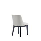 Upholstered Dining Chair Set with Solid Beech Frame - Dark Gray or Gray