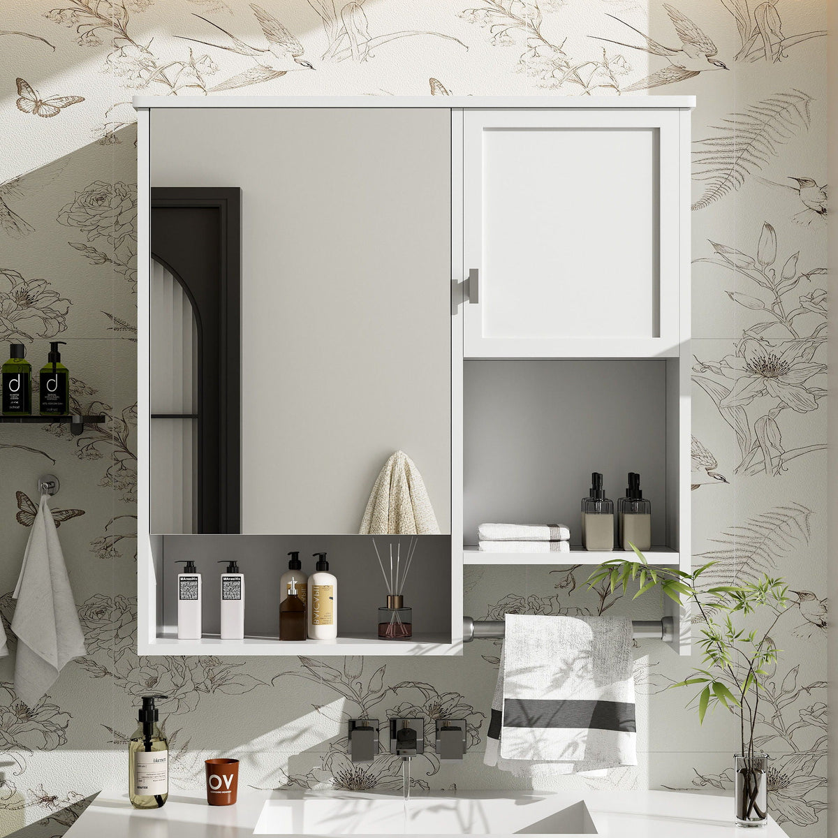 Modern Wall Mounted Bathroom Medicine Cabinet