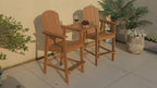 Outdoor Bar Chair Set