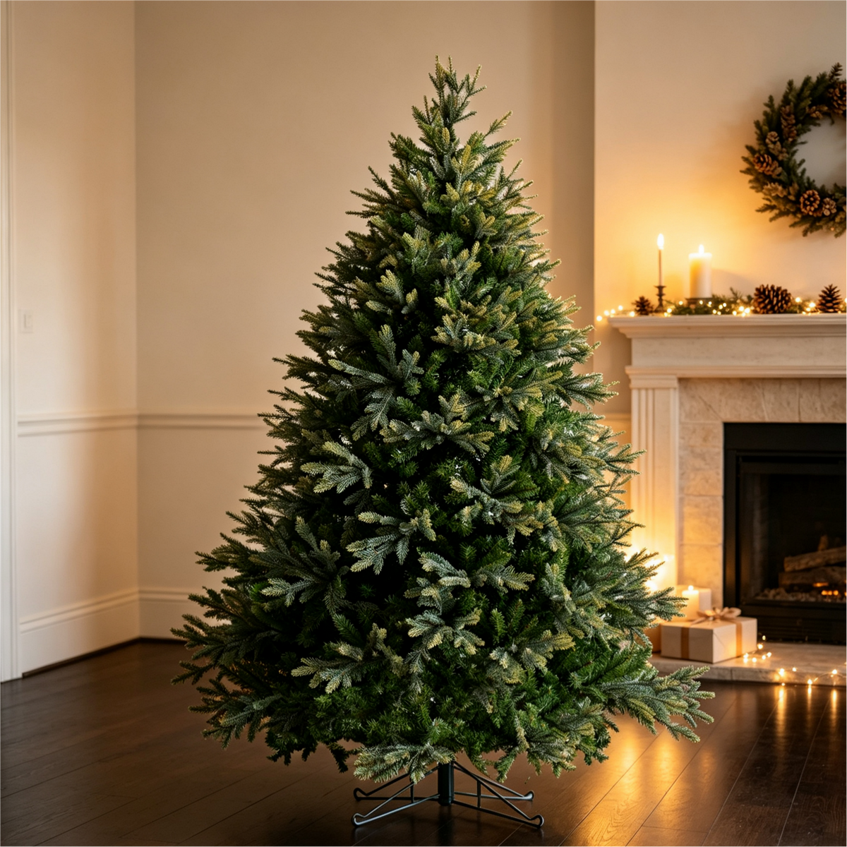 6FT PE/PVC Artificial Christmas Tree