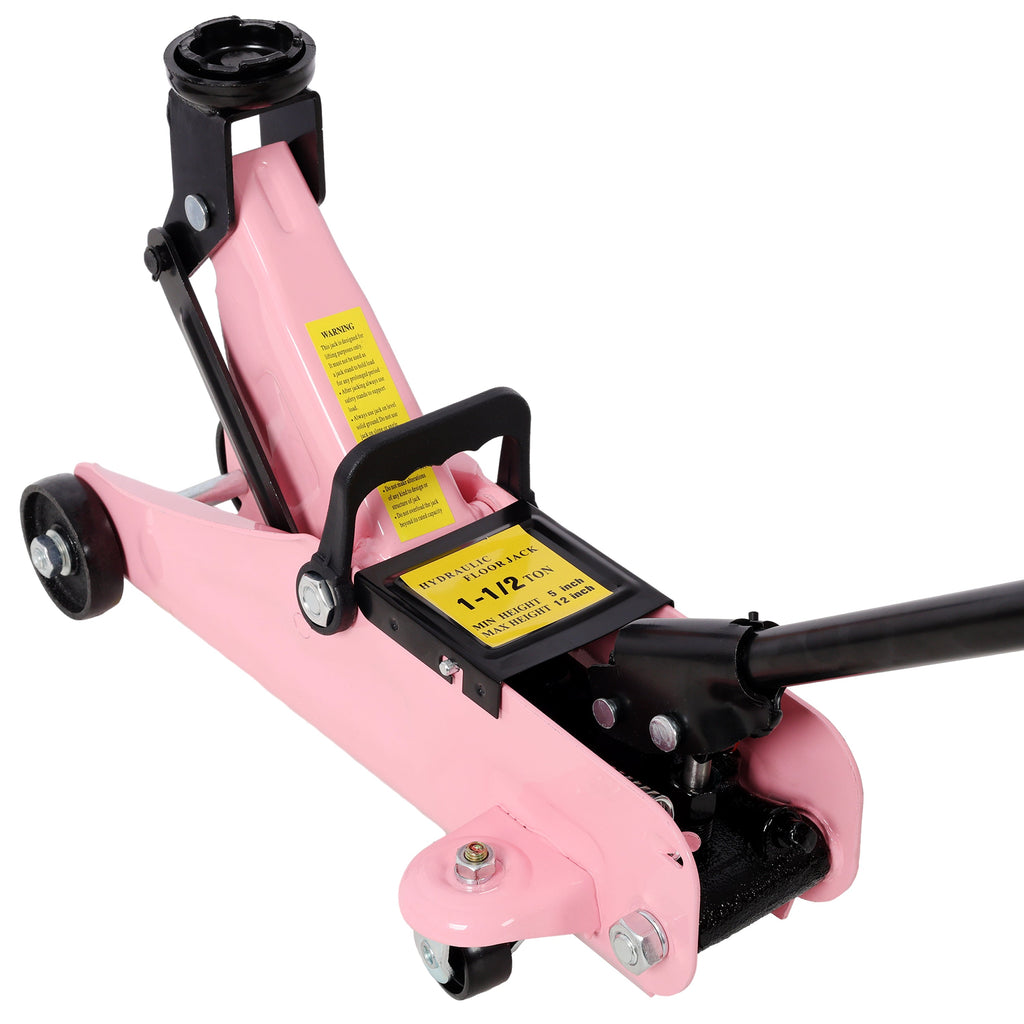 1.5 Ton Low Profile Hydraulic Trolley Jack with Durable Steel Construction