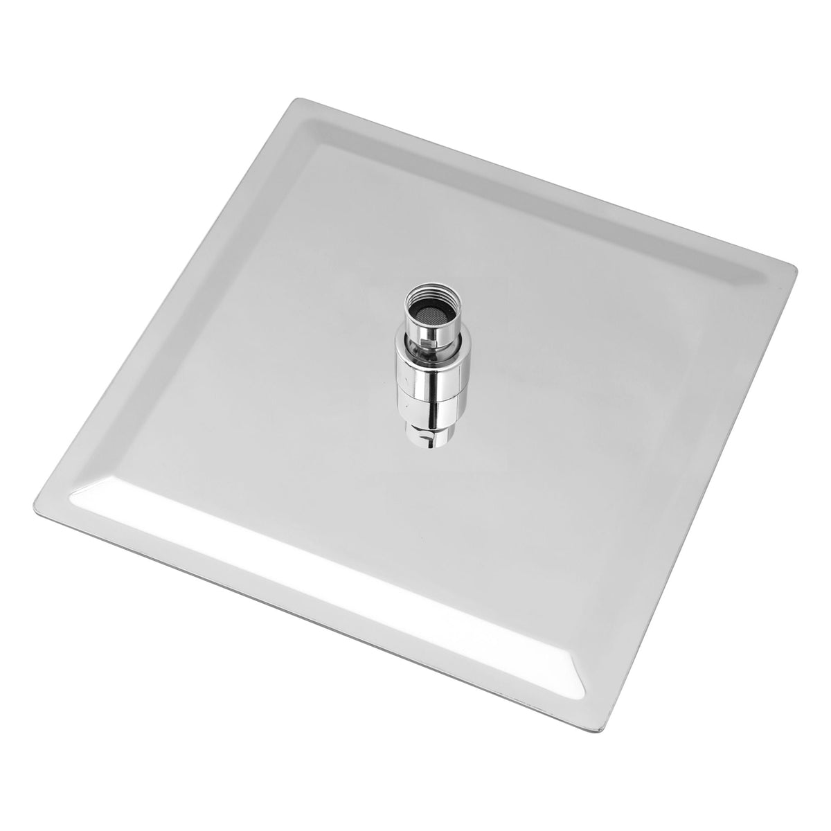 10" Square Rainfall Shower Head with 360° Adjustability – Multiple Colors