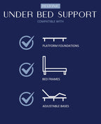Firm Hybrid Queen Mattress with Dual Cooling - Queen