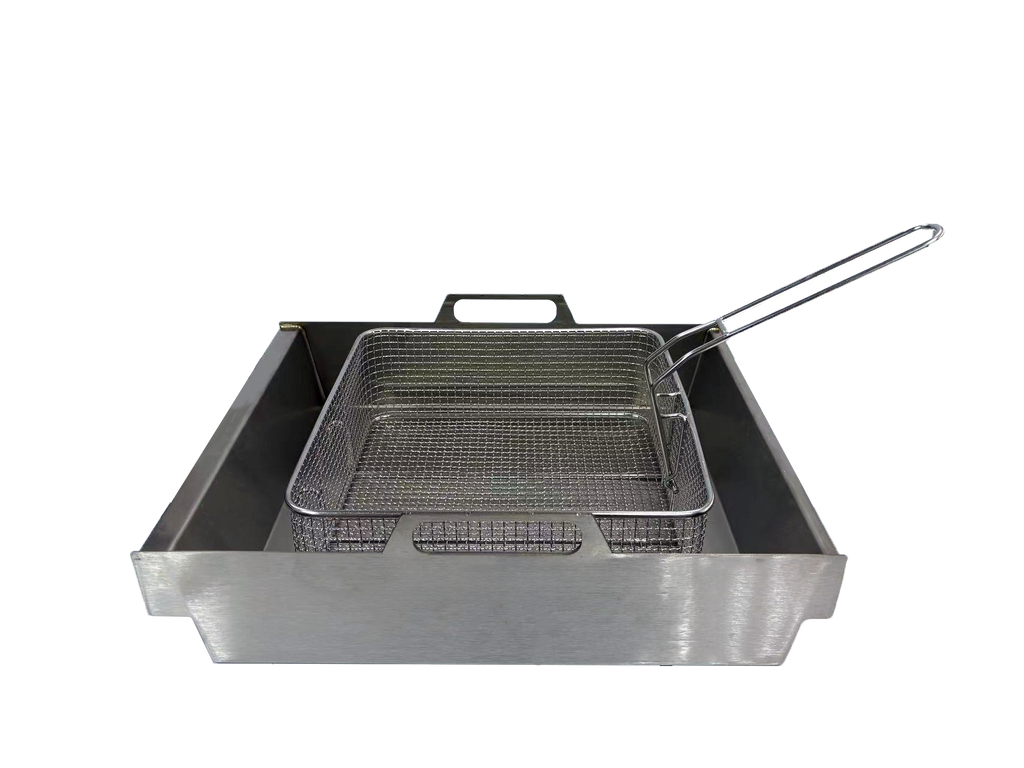 304 Stainless Steel Fryer/Steamer Conversion 6-in-1 BBQ Tool Set with Adjustable Legs