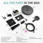 Matte Black Concealed Shower System with Dual Control Valve - Matte Black