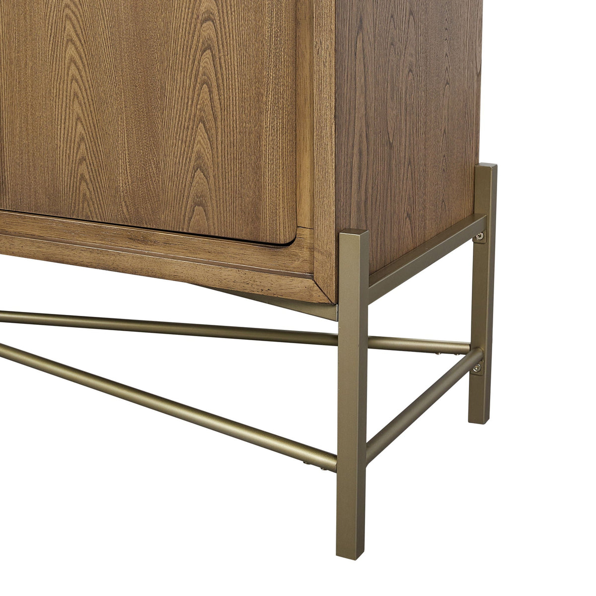 Base Sideboard with USB Charging - Light Brown