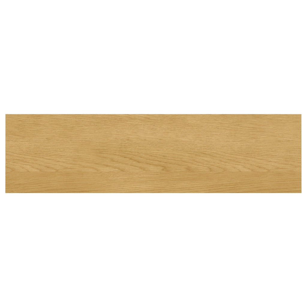 Oak Console Sofa Table with Storage Drawers - Lowry