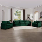 Oversized Deep-Seat Fabric Sofa & Chair Sets