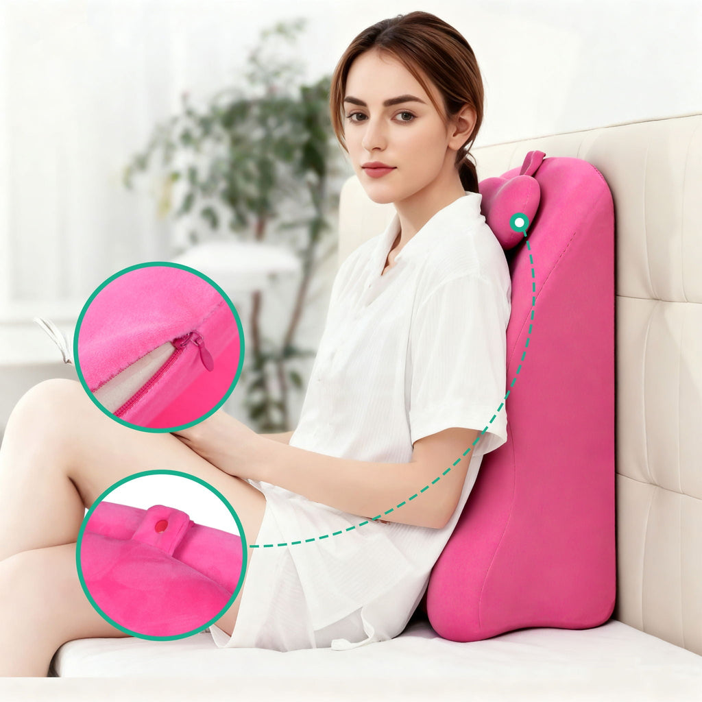 Ergonomic Spinal Posture Support Bed Pillow