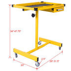 Adjustable Tear Down Work Table With Drawer