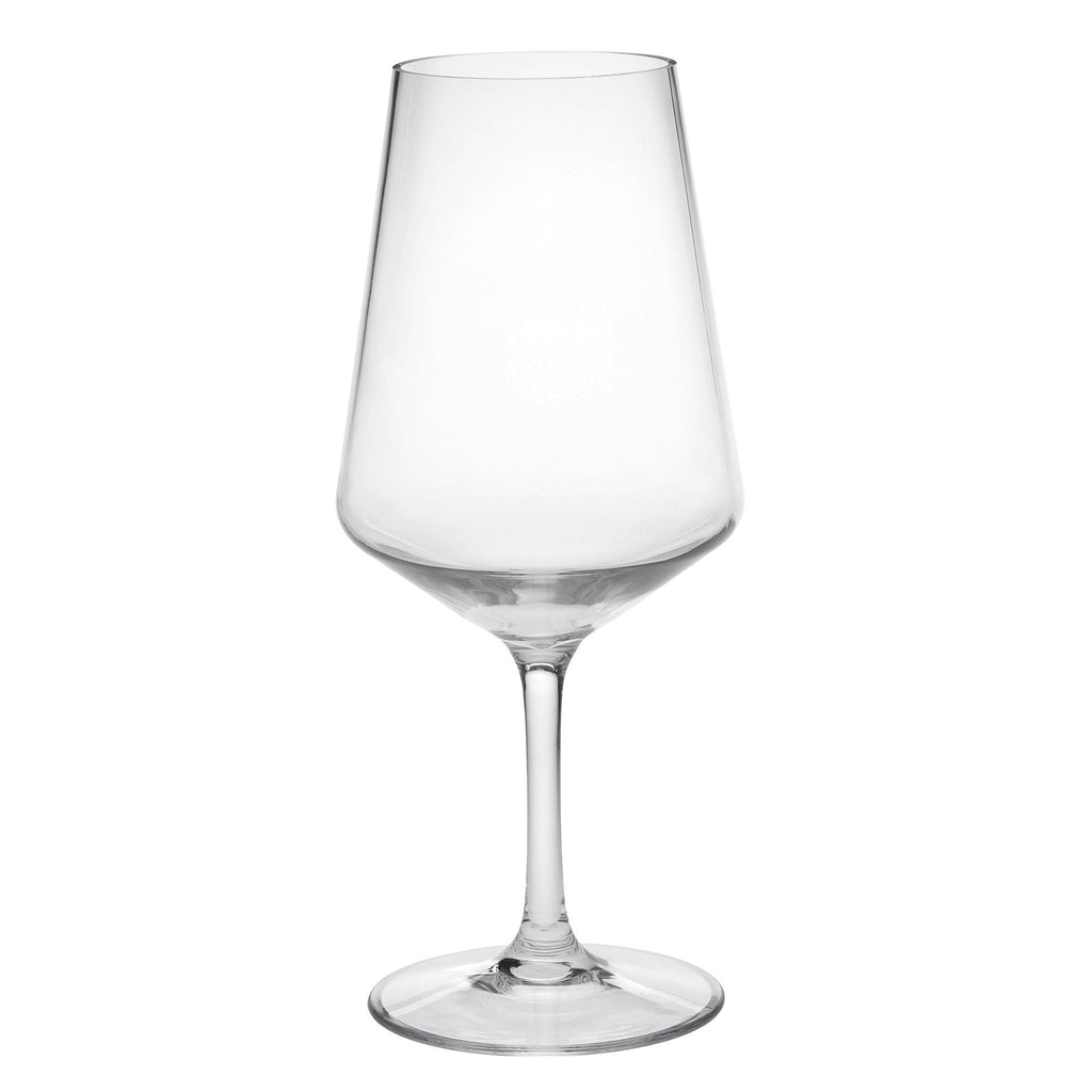Unbreakable Tritan Wine Glasses with BPA-Free Durability - Clear