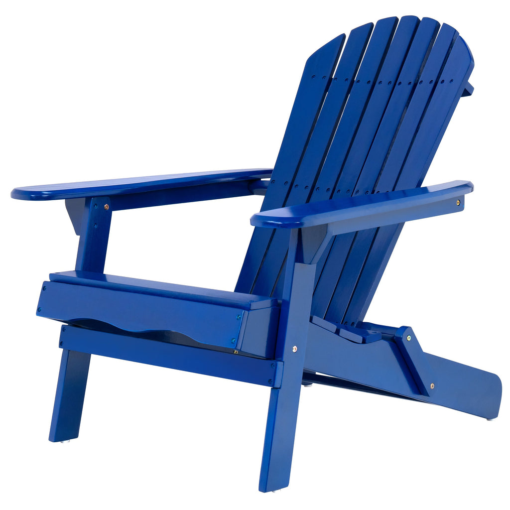 Malibu Adirondack Chair with Foldable Frame - Acacia Wood
