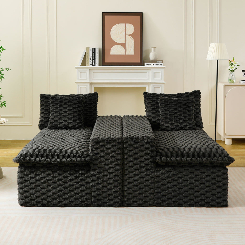 Multifunctional Sofa with Adjustable Layout - Multiple Colors