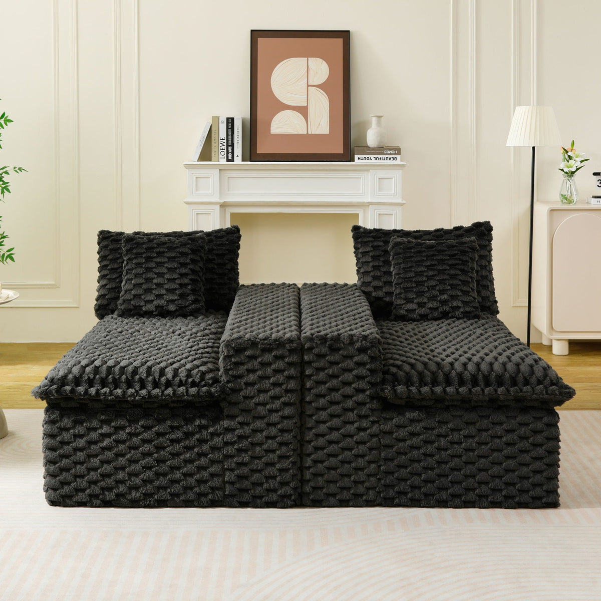 Multifunctional Sofa with Adjustable Layout - Multiple Colors