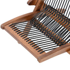 Folding Roping Wood Chair