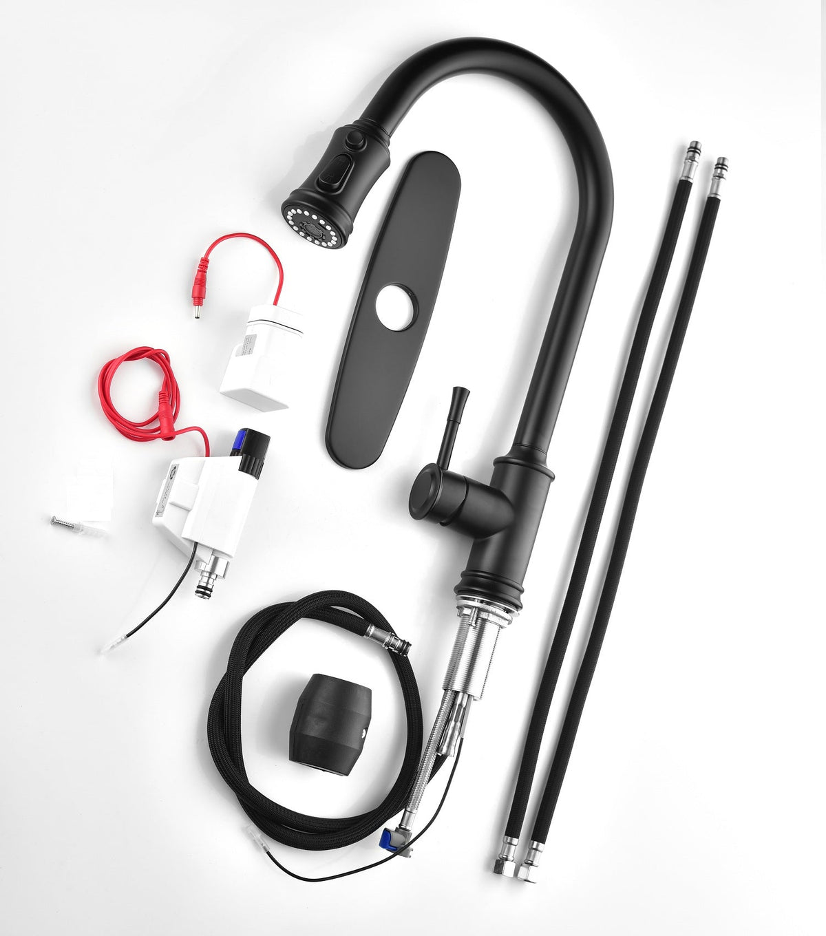 Touch Kitchen Faucet with Pull Down Sprayer - Matte Black