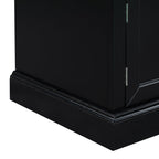 TREXM Storage Bench with 2 Drawers and 2 Cabinets