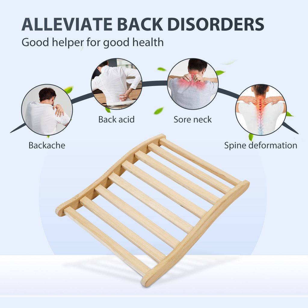 Ergonomic S-Shape Sauna Backrest with Superior Support - Canadian Hemlock